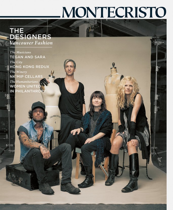 MONTECRISTO Magazine Spring 2010 Cover - Vancouver Fashion Designers