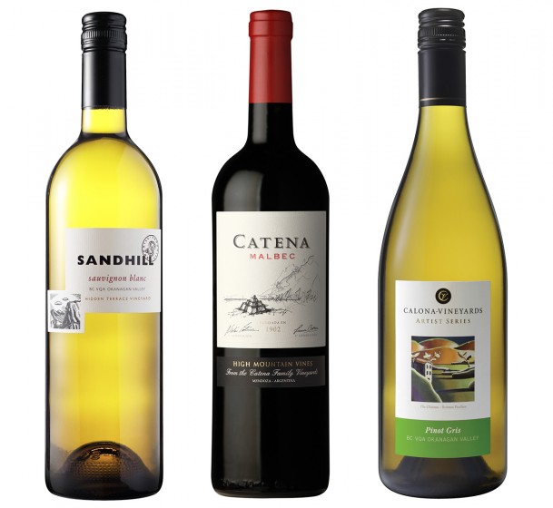 MONTECRISTO Blog: Calona, Catena, and Sandhill Wines