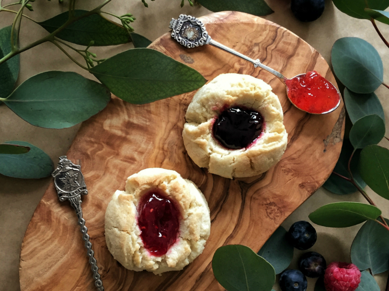 Gluten and DairyFree Jam Thumbprint Cookie Recipe From Surrey’s Plant
