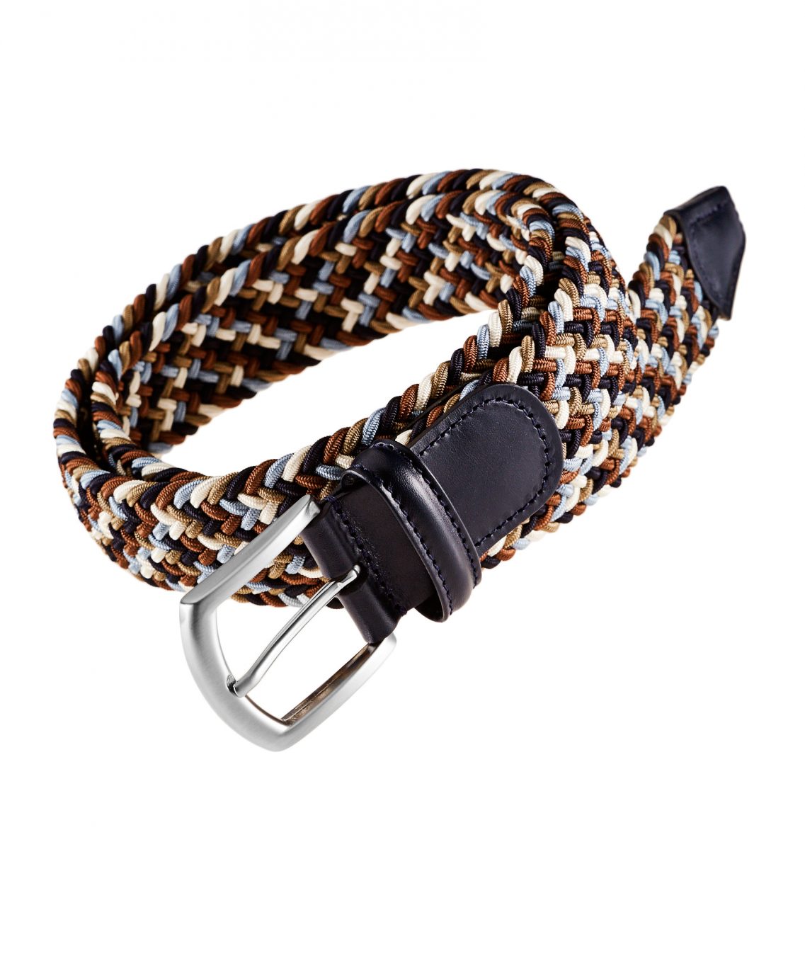 Anderson's Belts Elastic Woven Fabric Belt - Multi