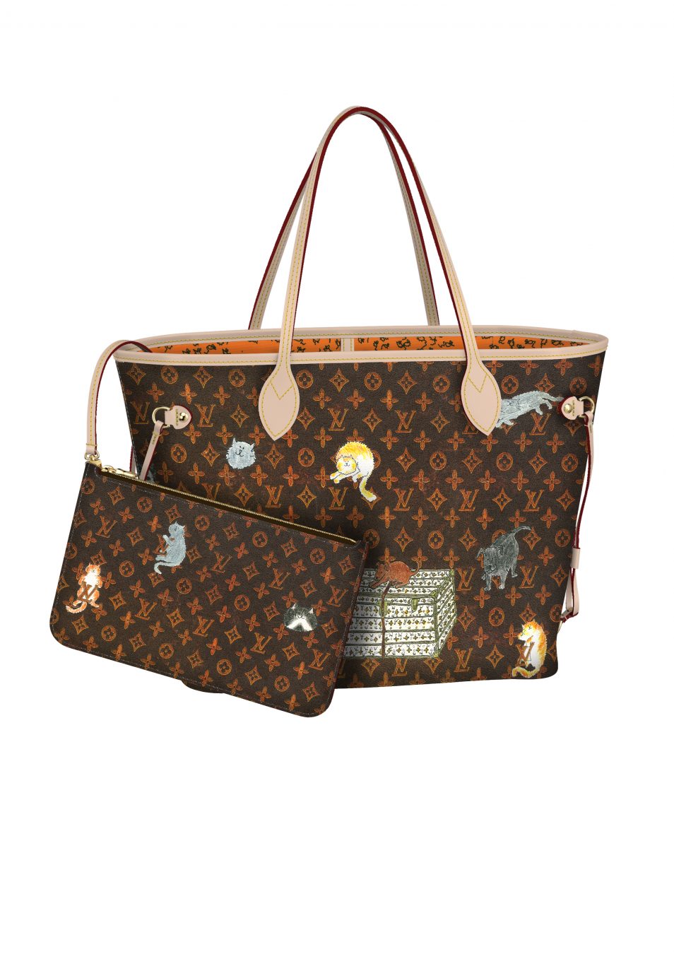 Louis Vuittona City Steamer Handbag Limited Edition Grace Coddington Catog  at 1stDibs