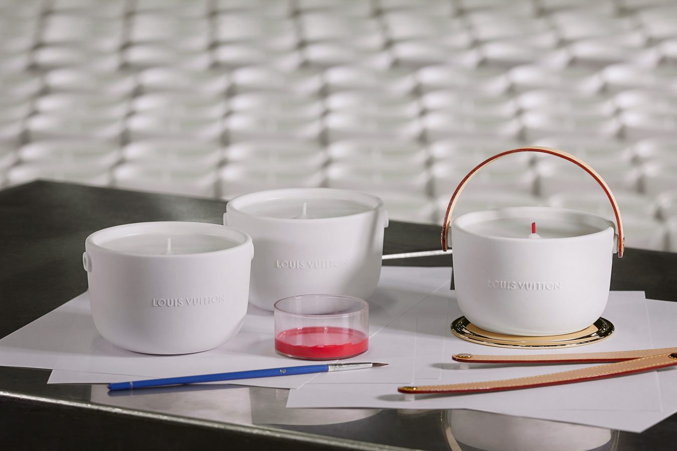 Louis Vuitton - A journey, at home. Introducing Louis Vuitton Perfumed  Candles, four fragrances dedicated for the home by Jacques Cavallier  Belletrud in a design by Marc Newson. Discover the new collection