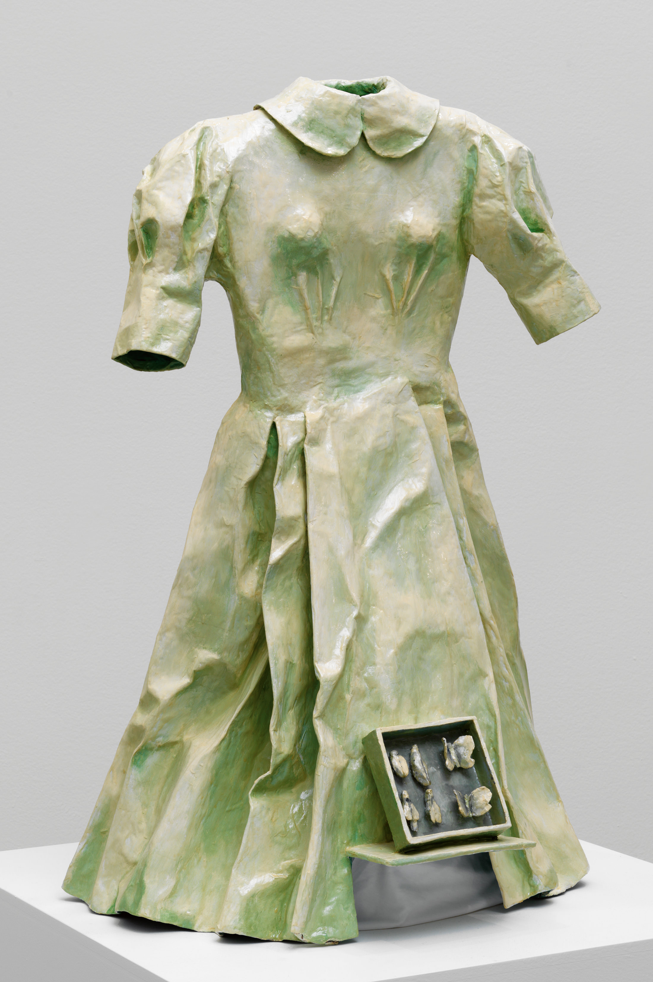 Gathie Falk “Dress with Insect Box” 1998