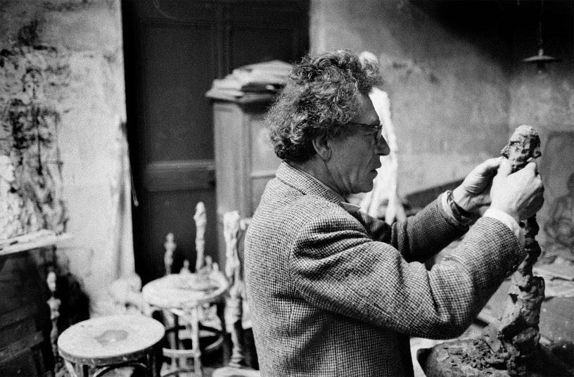 Alberto Giacometti in his studio, 1960 Photo: Rene Burri/Magnum Photos