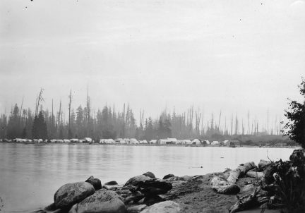 Kits Beach, 1904. City of Vancouver Archives.