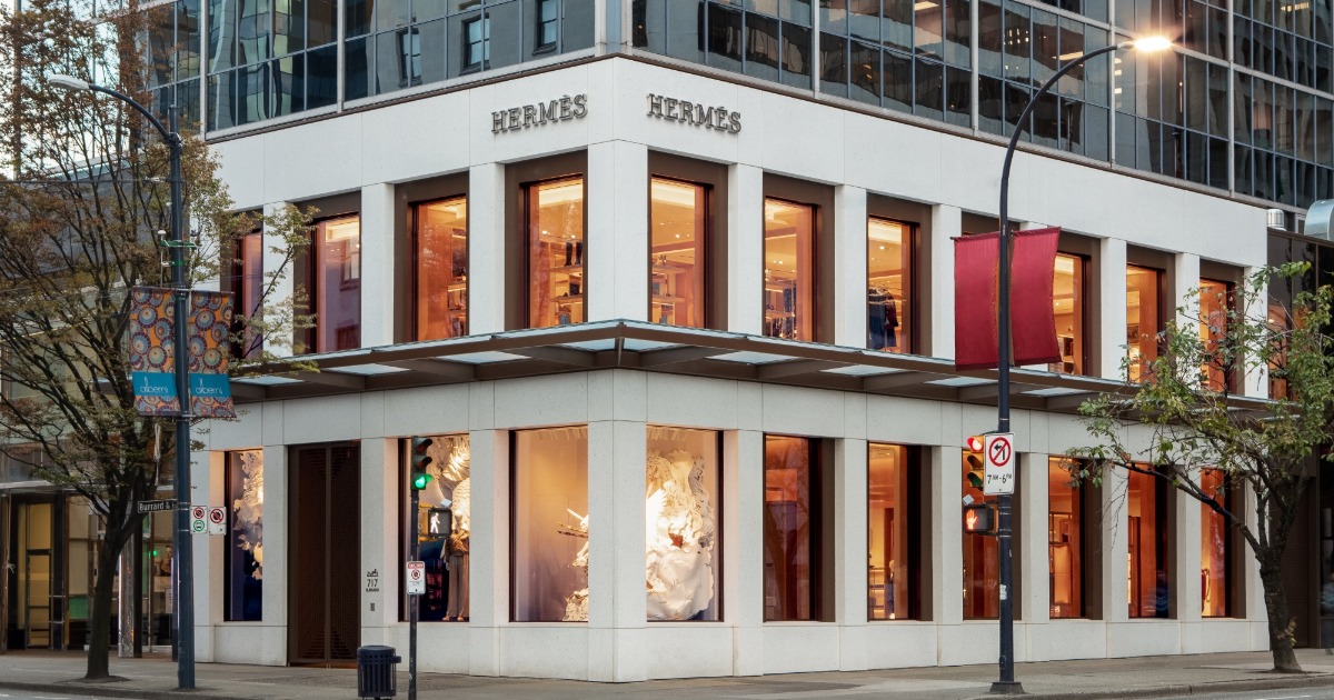 Hermès Opened its Flagship Store and Vancouver Came Out to Celebrate ...