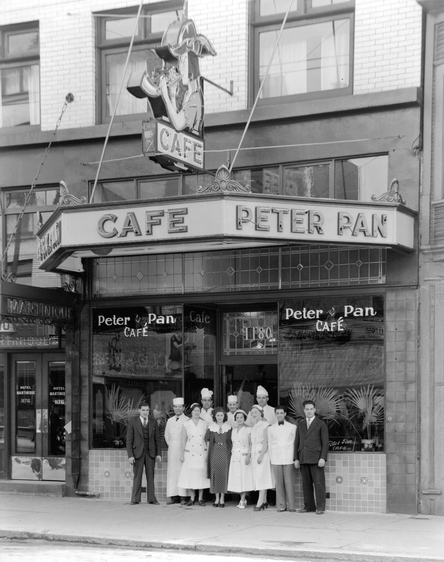 Peter Pantages Cafe Peter Pan Vancouver