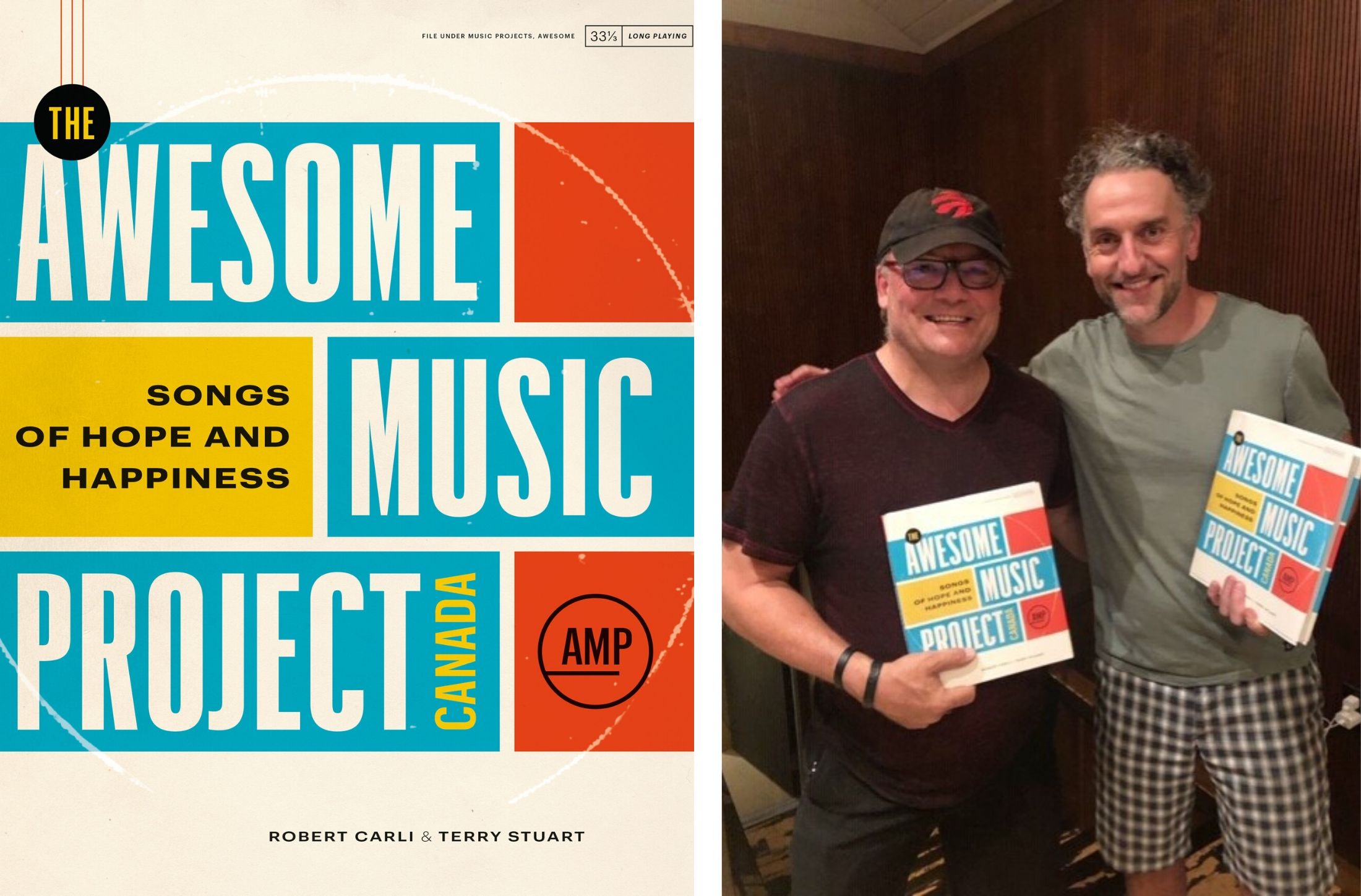Co-authors Terry Stuart and Robert Carli. Courtesy of The Awesome Music Project.