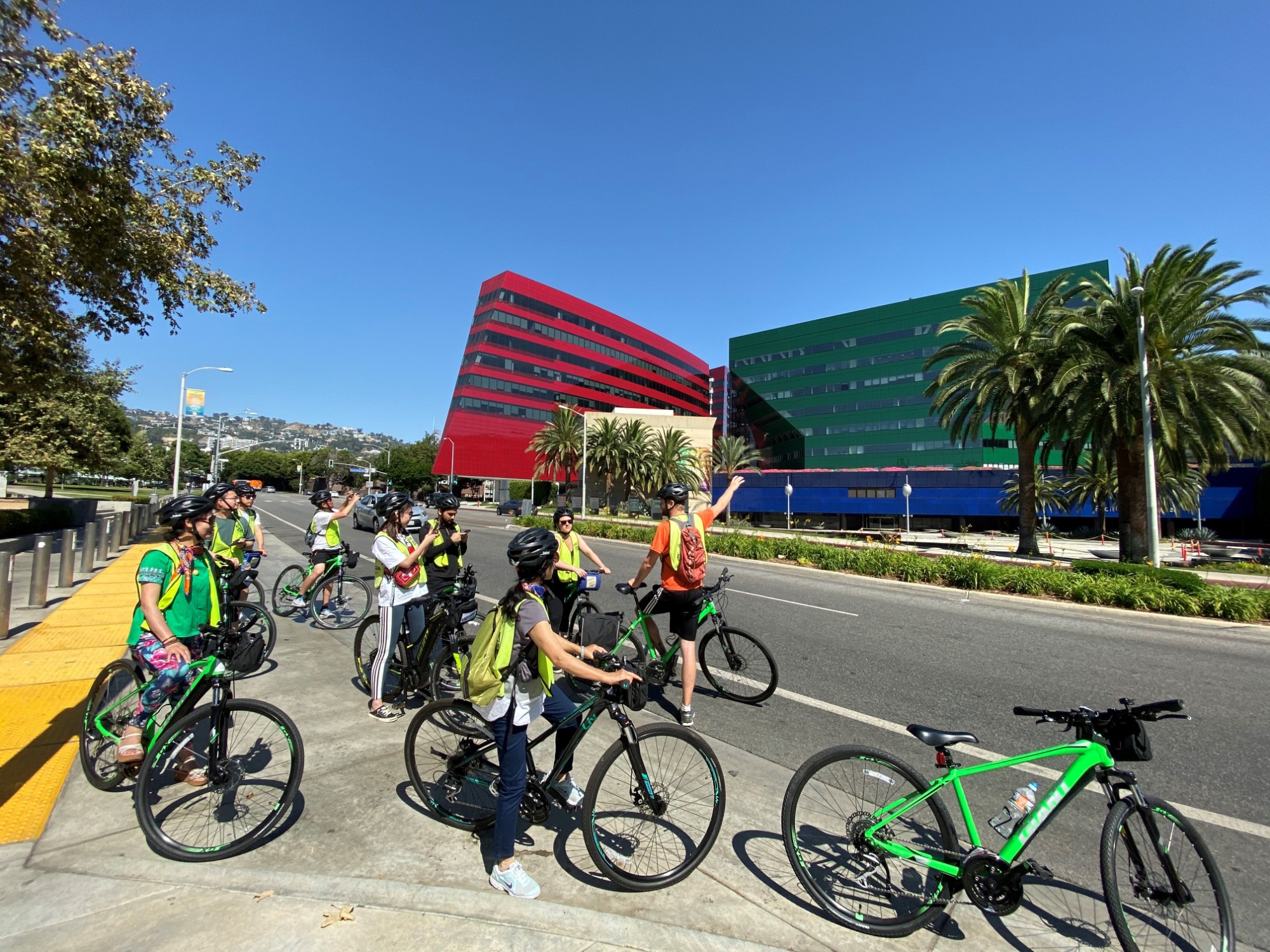 Bikes and Hikes LA at the Pacific Design Center