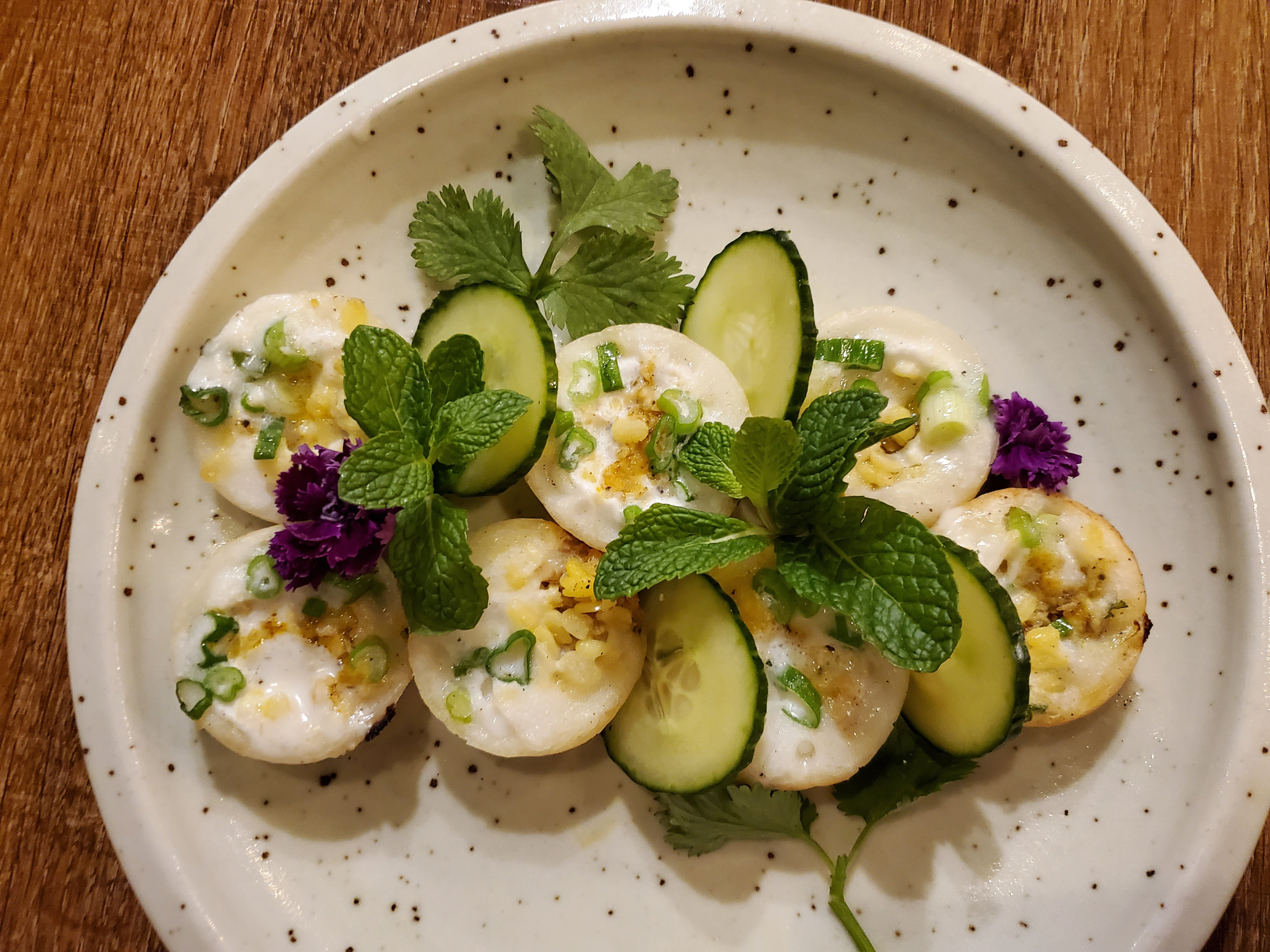 Coconut rice cakes at Do Chay