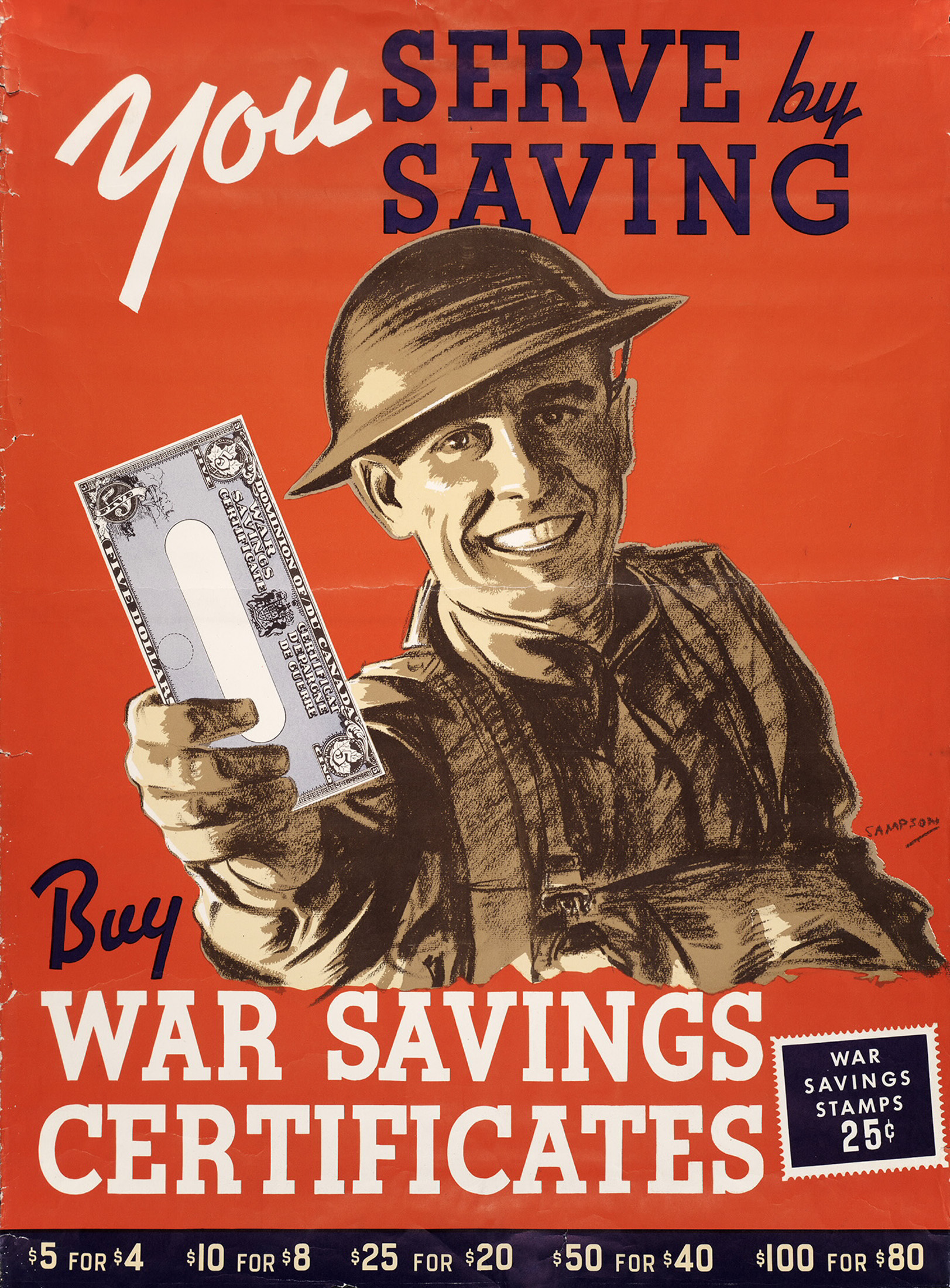 War Bonds Poster