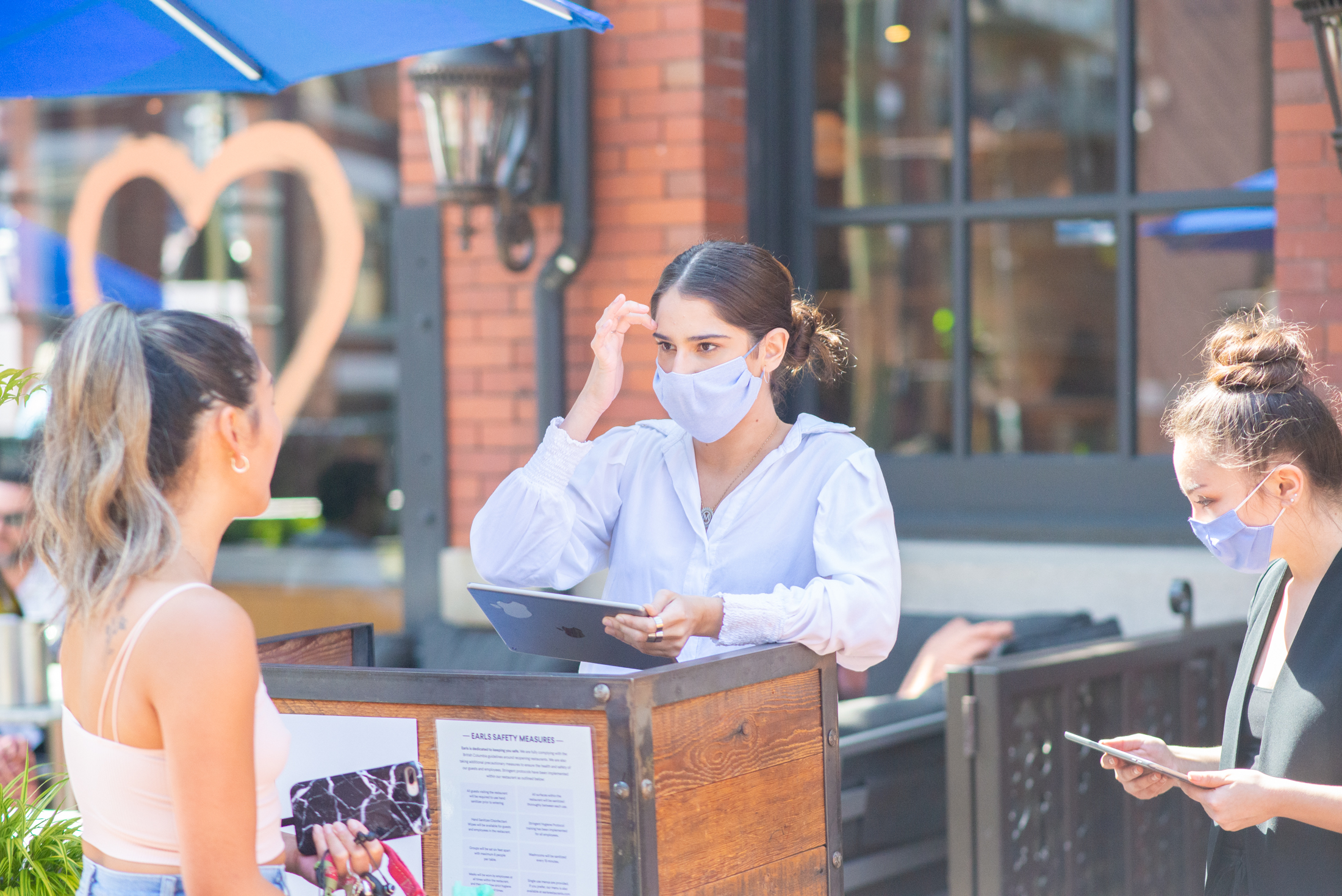 earls kitchen and bar protest