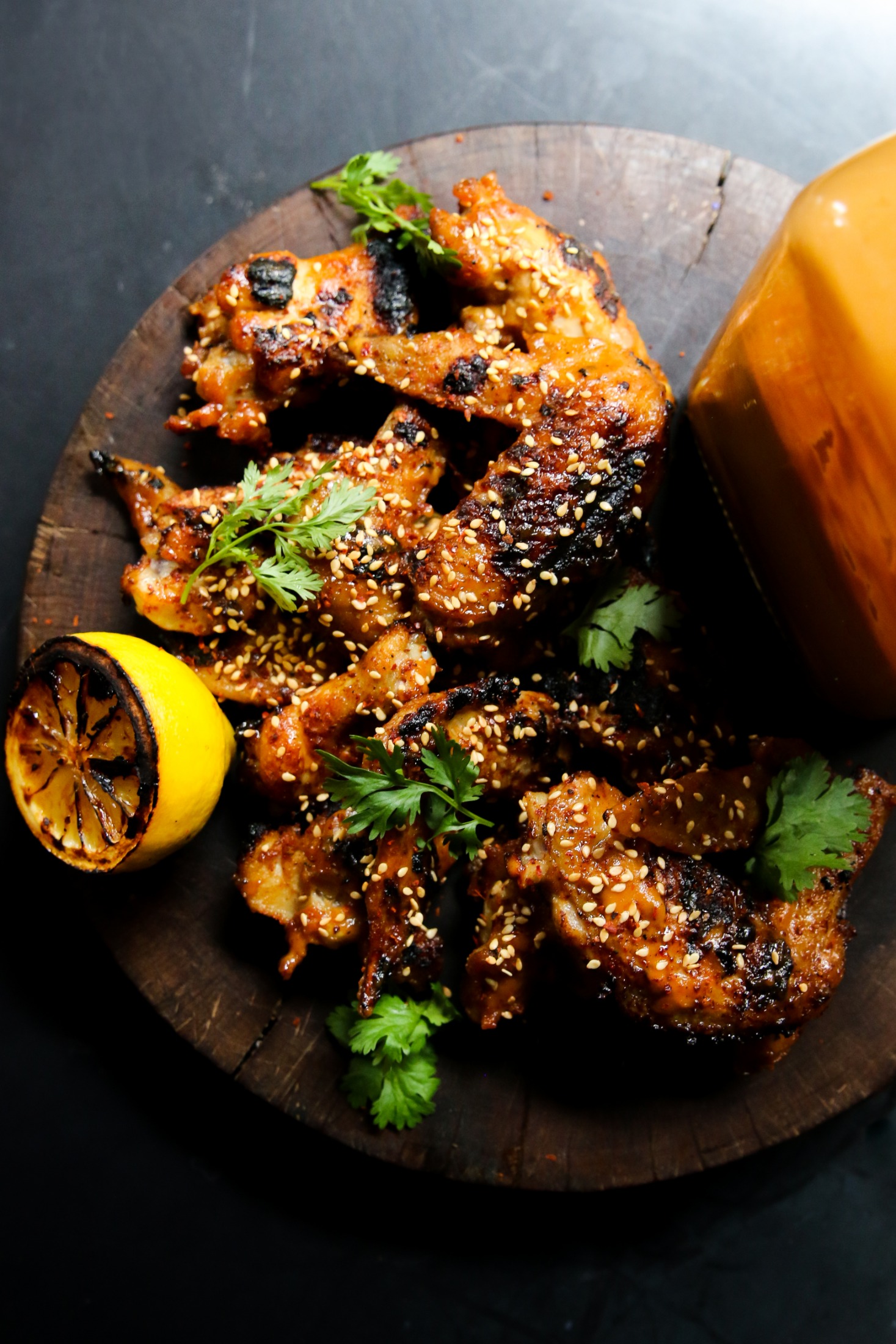 Tahini-glazed Grilled Chicken Wings From Vancouver’s Juke Fried Chicken ...