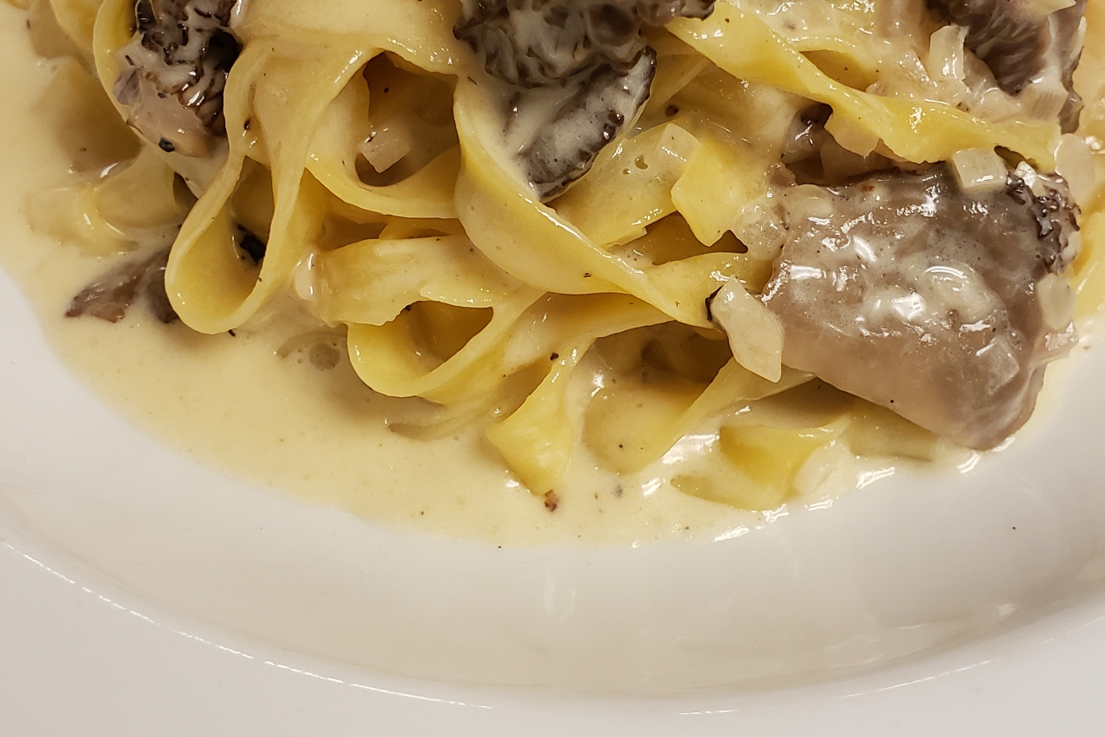 Wild Mushroom Tagliatelle With Chive Blossoms From Vancouver's Cibo  Trattoria | MONTECRISTO