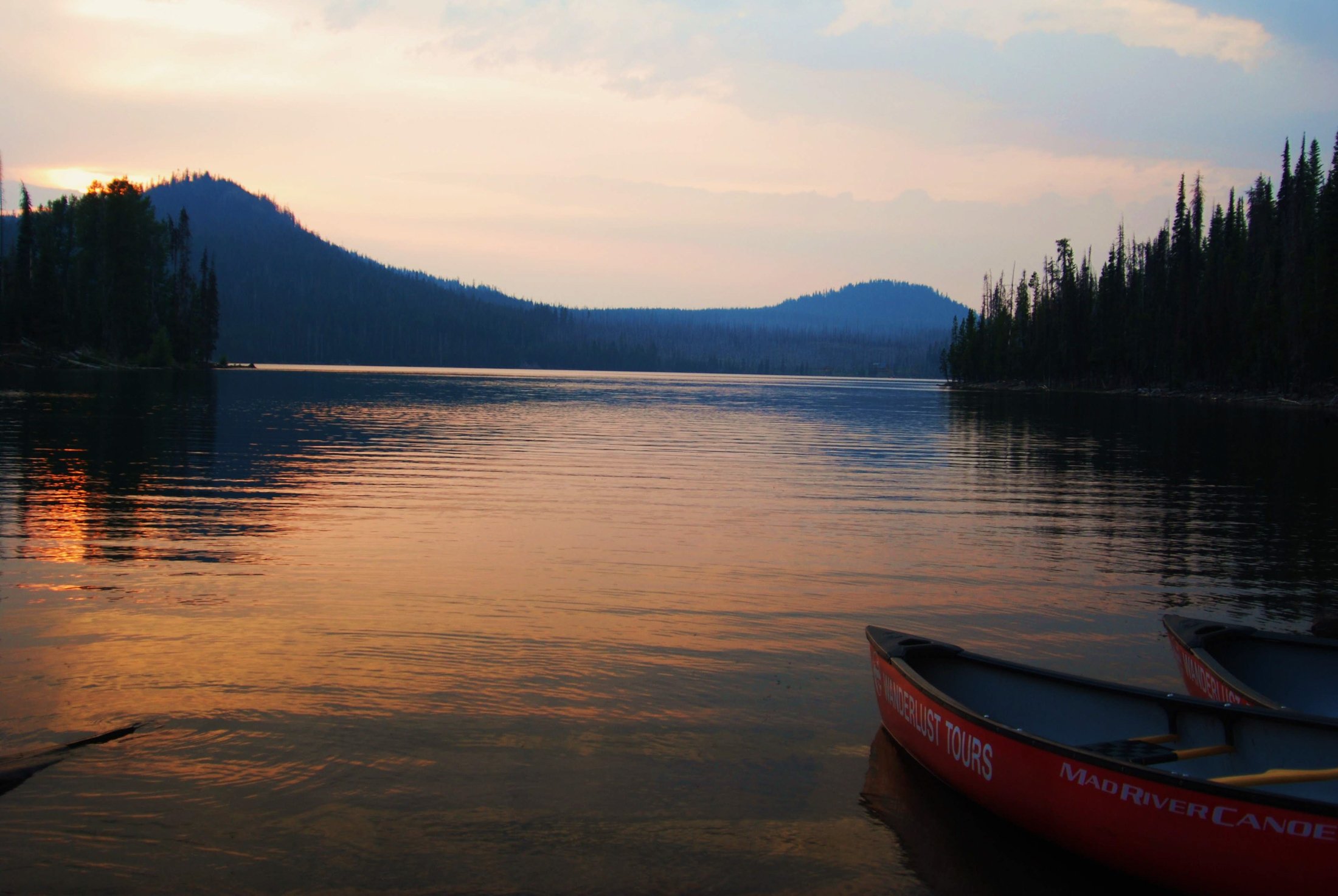 how i overcame my fear to canoe across a dark lake in the