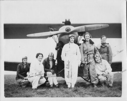 The Flying Seven Canadian women pilots