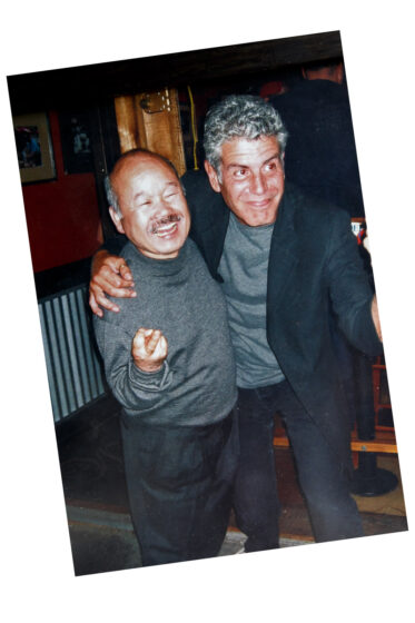 Anthony Bourdain and Tojo