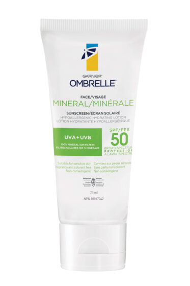 Garnier Ombrelle Mineral Sunscreen SPF 50+ 