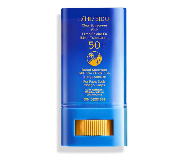Shiseido Clear Sunscreen Stick SPF 50+ 