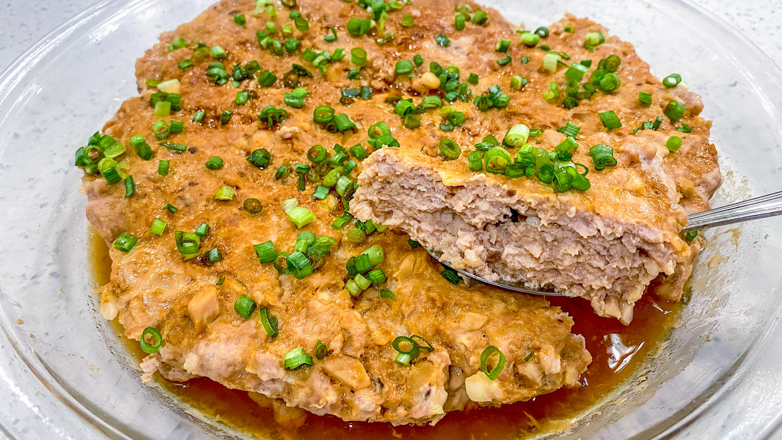 Hong Kong steamed meatloaf from HK BBQ Master