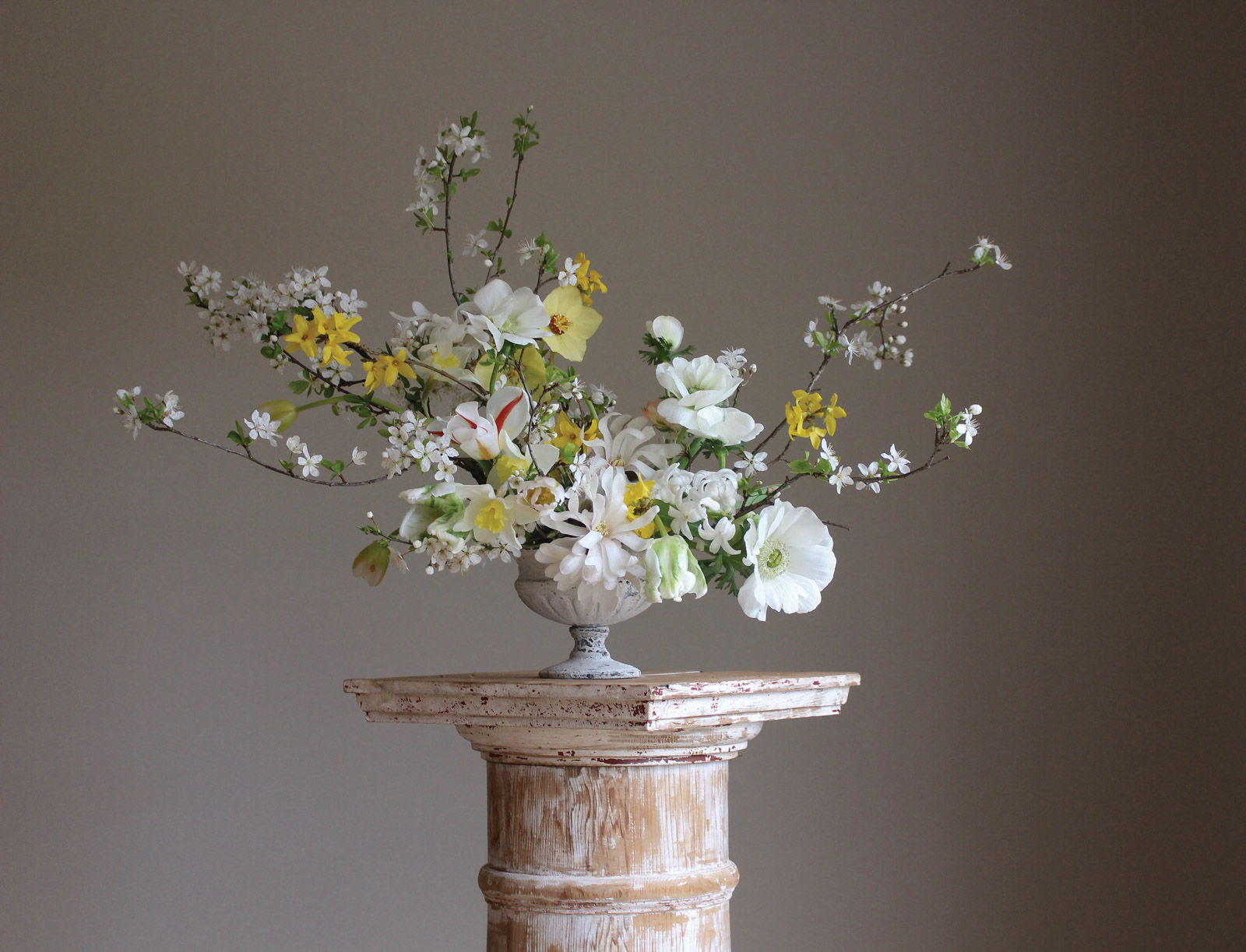 Christin Geall sustainable flower arrangement