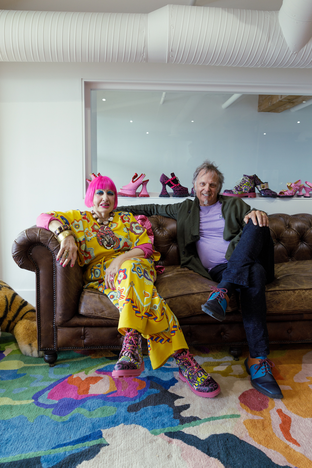 Two Rebels of 1970s Fashion Meet in the Fluevog x Zandra Rhodes