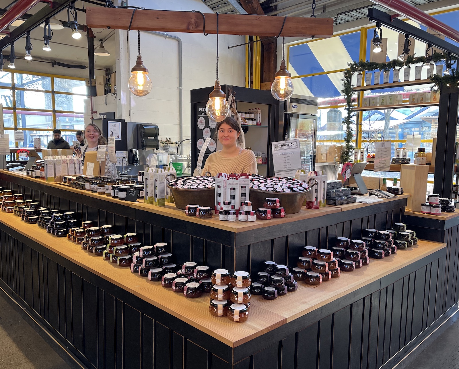 Preservatory Provisions and Toast Bar on Granville Island