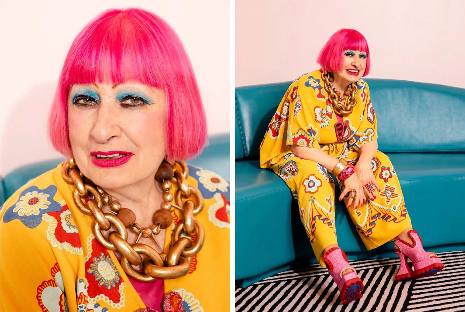 The Fairytale Fashion Adventure of Dame Zandra Rhodes | MONTECRISTO