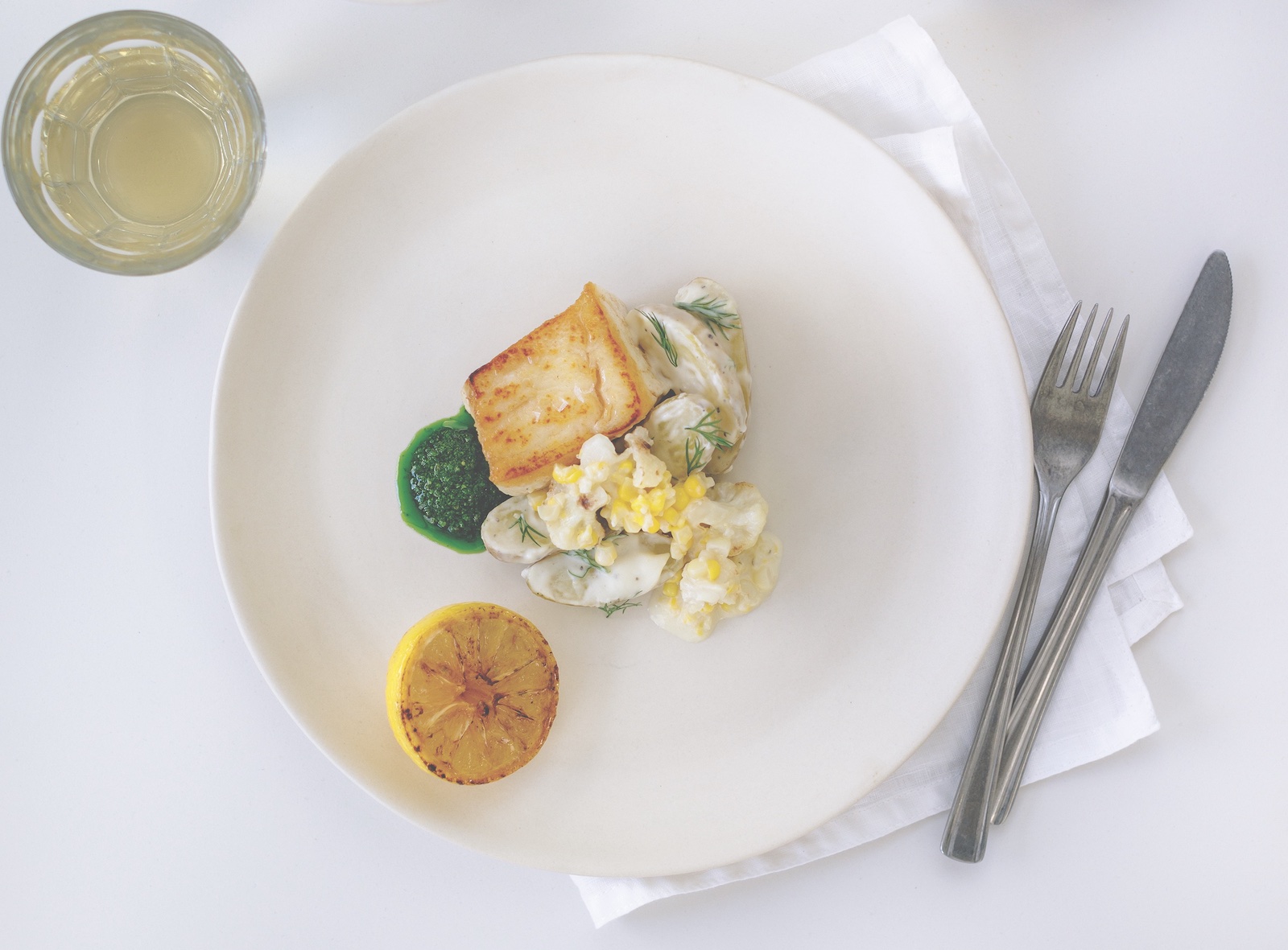B.C. Halibut with Dill From the Executive Chef of Mission Hill Winery - Vimarsana News
