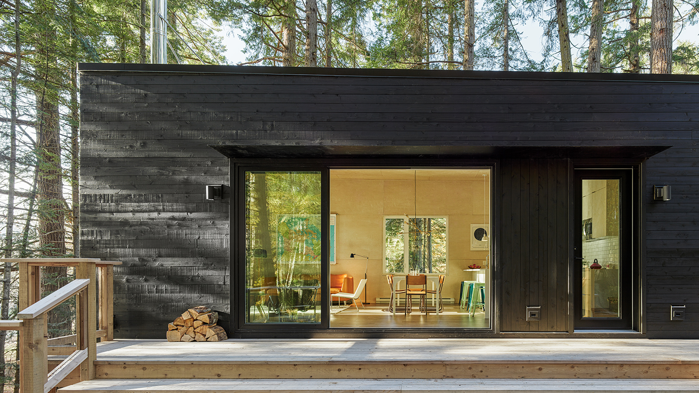 Forest Cabin. Helen Pang Architecture. Photo by Andrew Latreille.