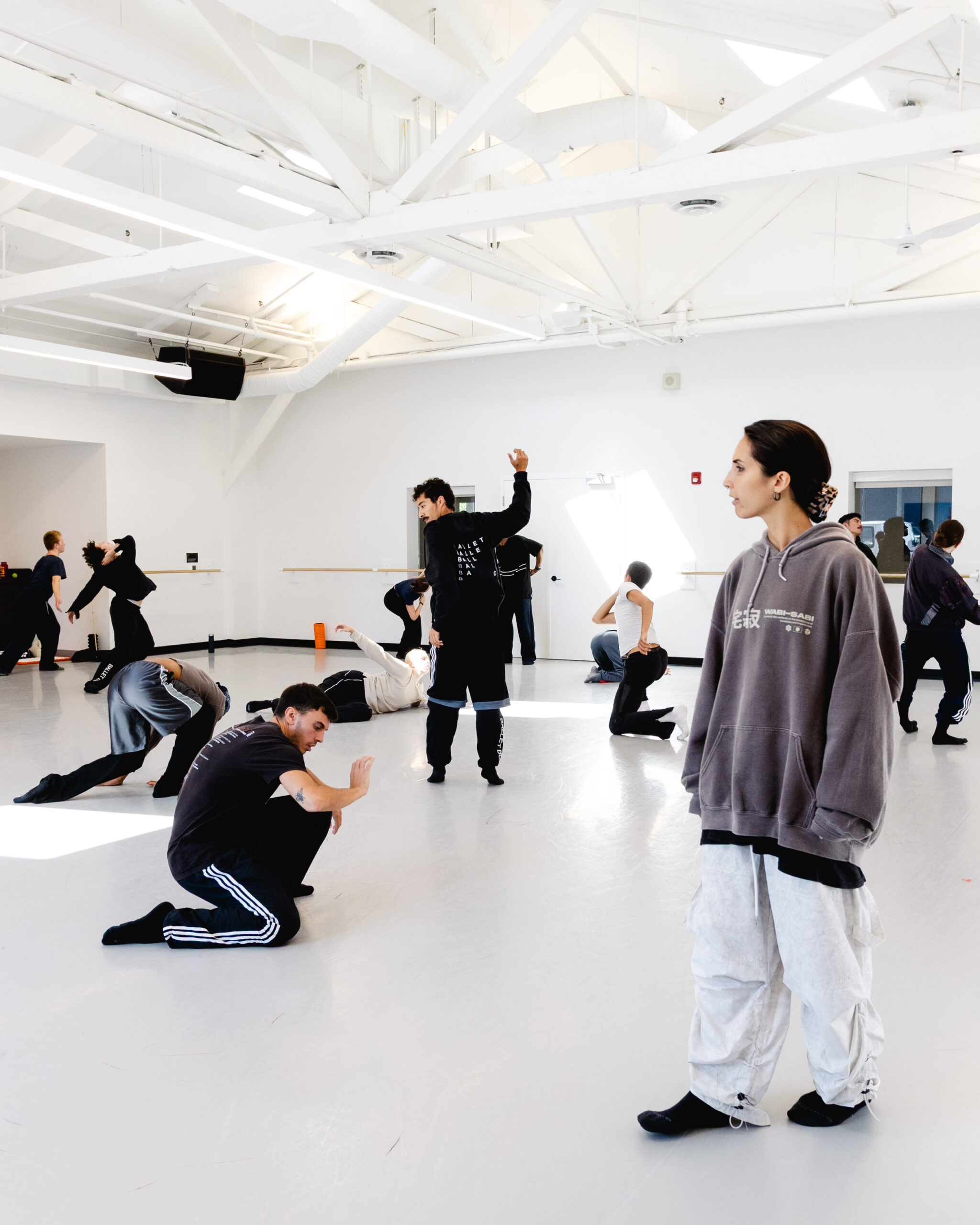 A group of dancers with Sofia Nappi.