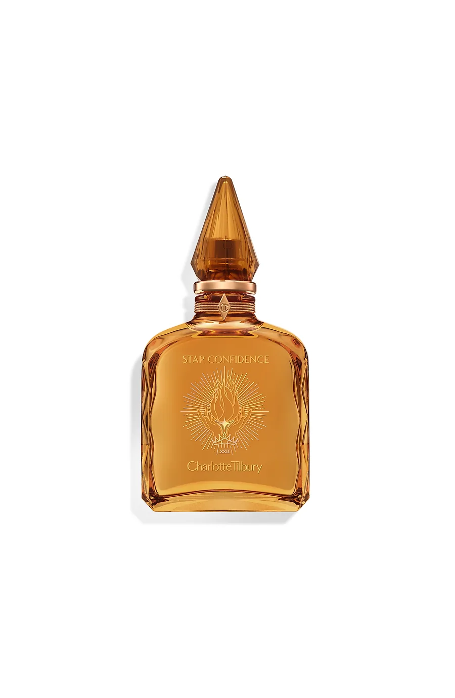 A bottle of fall fragrance perfume.