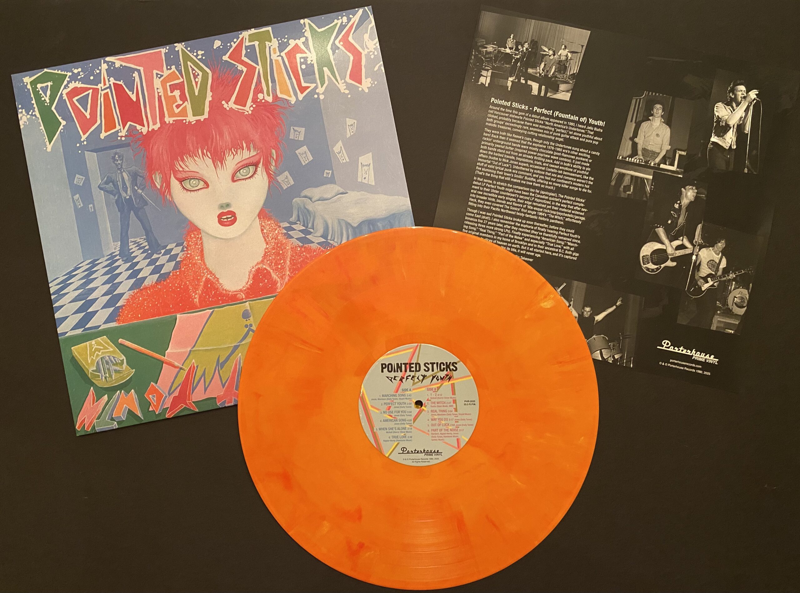 Pointed Sticks art and vinyl.