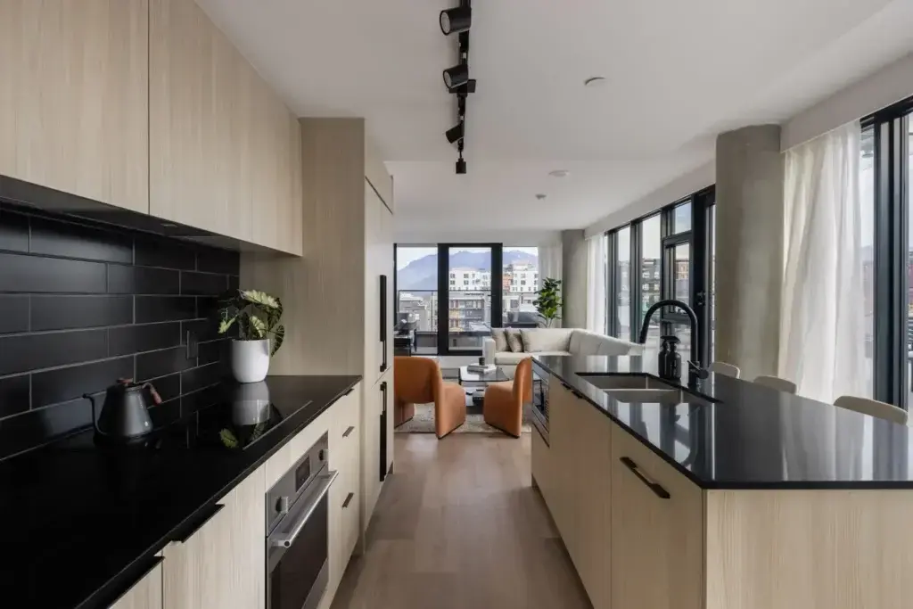 An apartment interior.